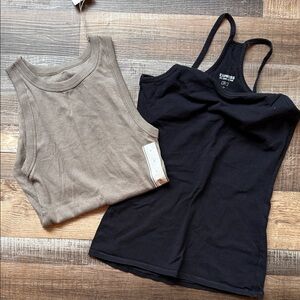 Black and Tan Tank Tops